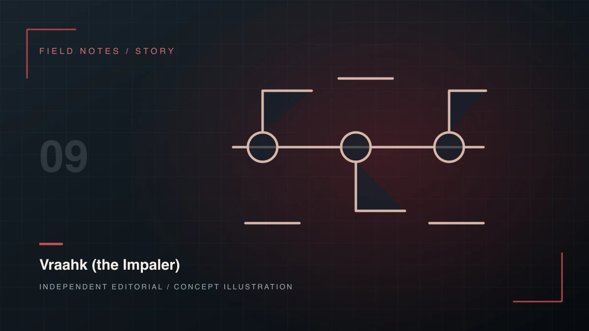 Original vraahk (the impaler) concept diagram